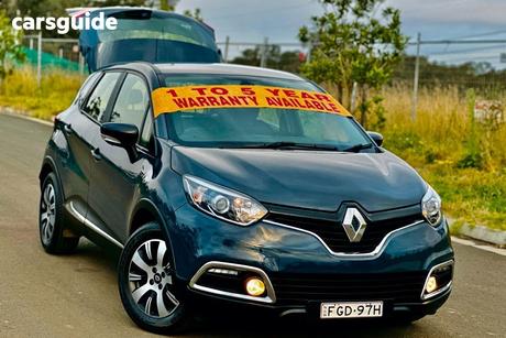 Blue 2015 Renault Captur Wagon Expression