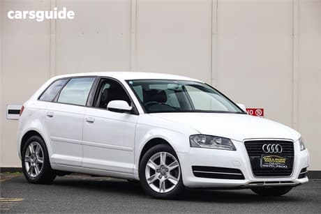 White 2012 Audi A3 Hatch ATTRACTION