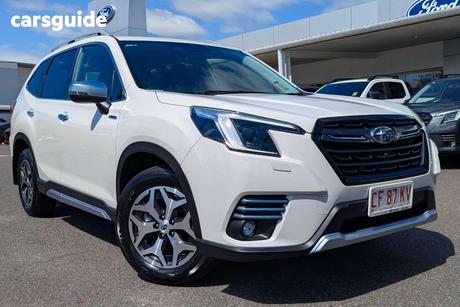 White 2024 Subaru Forester Wagon Hybrid L (Awd)