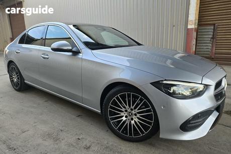 Silver 2022 Mercedes-Benz C200 Sedan Edition C Mhev