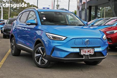 Blue 2023 MG ZS EV Wagon Long Range