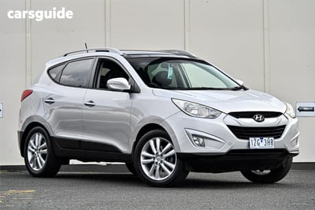 Silver 2012 Hyundai IX35 Wagon Highlander (Awd)