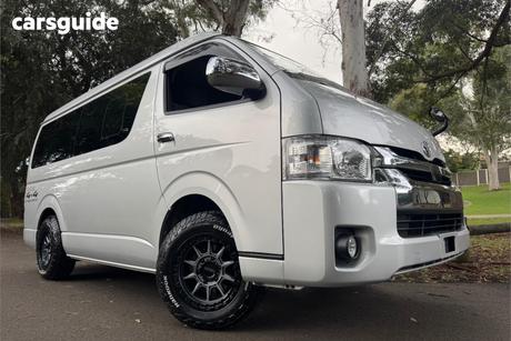 Silver 2019 Toyota HiAce SUV GL 4WD WIDEBODY