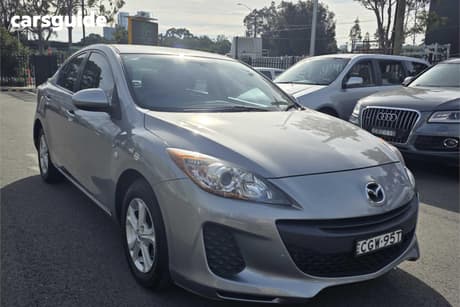 Silver 2012 Mazda 3 Sedan Neo