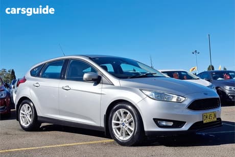 Silver 2015 Ford Focus Hatchback Trend