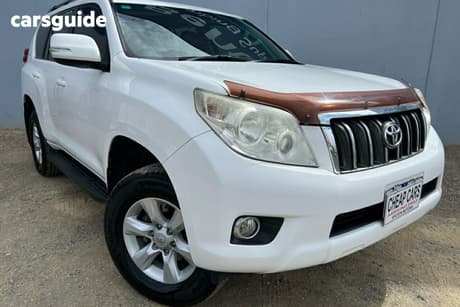 White 2012 Toyota Landcruiser Prado Wagon Gxl (4X4)