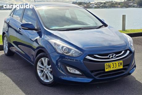 Blue 2015 Hyundai I30 Hatchback Sr