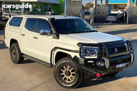 White 2024 Mitsubishi Triton Double Cab Pick Up Gls (4X4)