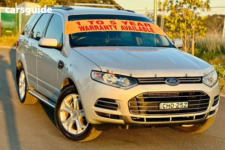 Silver 2012 Ford Territory Wagon Tx (4X4)