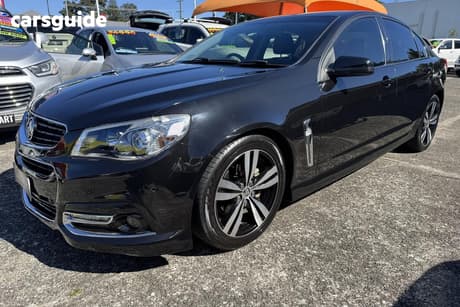 Black 2015 Holden Commodore Sedan Sv6