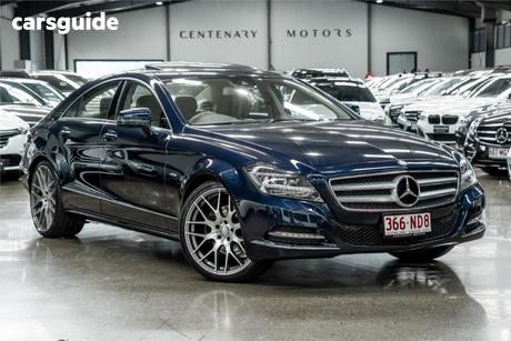 Blue 2011 Mercedes-Benz CLS350 Coupe Cdi Be