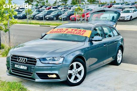 Grey 2012 Audi A4 Wagon 2.0 Tdi Avant