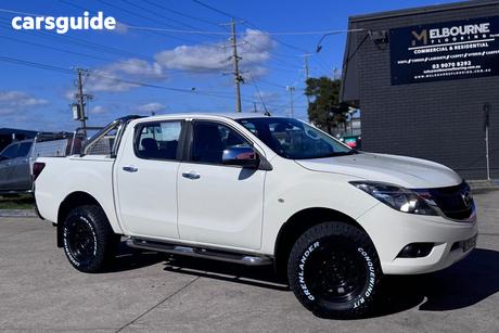 White 2016 Mazda BT-50 Dual Cab Utility Xtr (4X4)