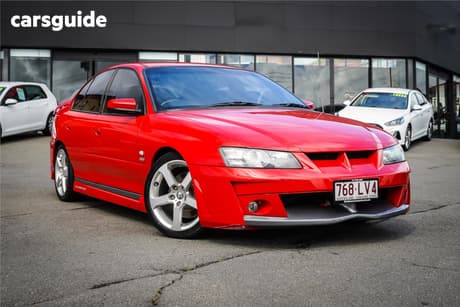 Red 2004 HSV Clubsport Sedan Y SERIES 2 R