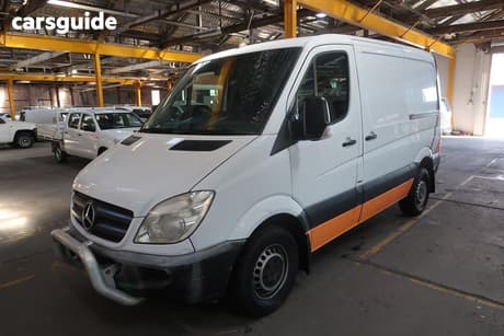 White 2012 Mercedes-Benz Sprinter Van 313Cdi Swb