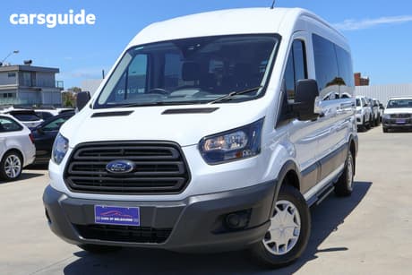 White 2017 Ford Transit Bus 410L Lwb 12 Seat