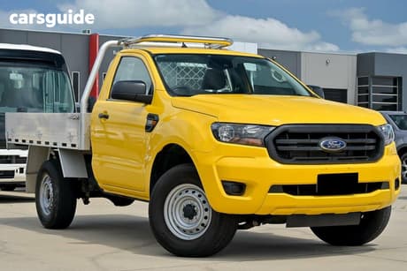 Yellow 2020 Ford Ranger Cab Chassis Xl 2.2 Hi-Rider (4X2)