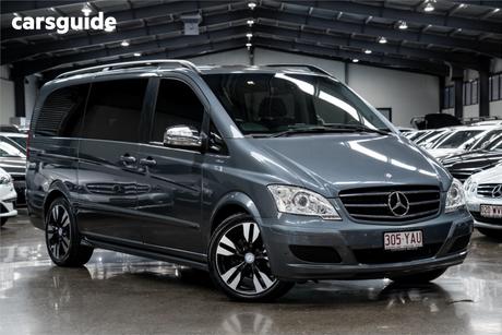 Grey 2013 Mercedes-Benz Viano Wagon 3.0 Cdi Be
