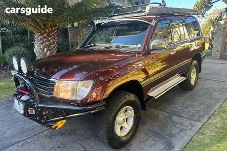 Grey 2002 Toyota Landcruiser Wagon Gxl (4X4)