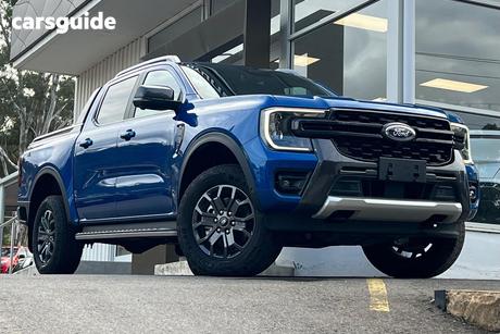 Blue 2024 Ford Ranger Double Cab Pick Up Wildtrak 2.0 (4X4)