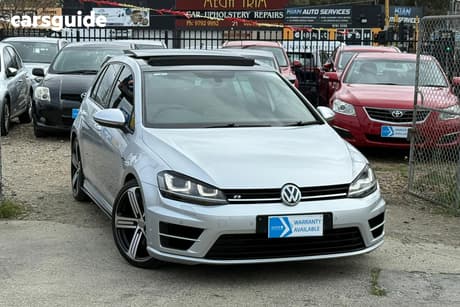 Silver 2015 Volkswagen Golf Hatchback R
