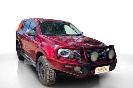 Red 2018 Isuzu MU-X Wagon Ls-U (4X4)