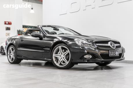 Black 2010 Mercedes-Benz SL350 Convertible Night Edition