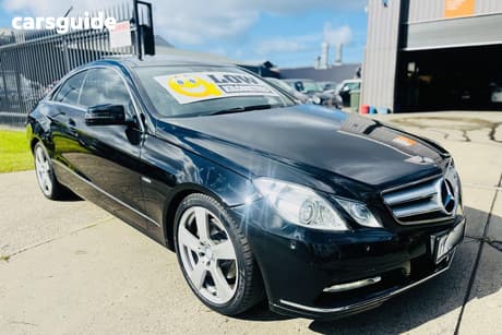 Black 2011 Mercedes-Benz E250 Coupe Cdi Elegance