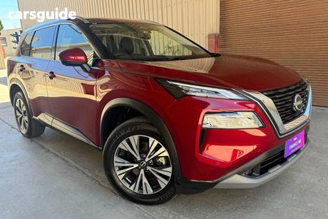 Red 2023 Nissan X-Trail Wagon St-L (4Wd) 7 Seat