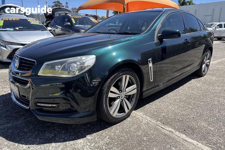 Green 2013 Holden Commodore Sedan Sv6