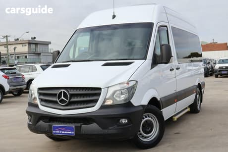 White 2016 Mercedes-Benz Sprinter Bus Transfer (313)