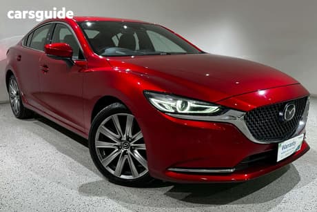 Red 2021 Mazda 6 Sedan Atenza