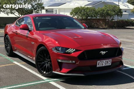 Red 2019 Ford Mustang Fastback Gt 5.0 V8