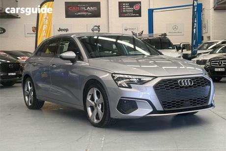 Silver 2022 Audi A3 Sportback 35 Tfsi Mhev