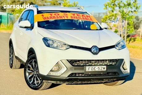 White 2016 MG Mg6 Plus Fastback Core