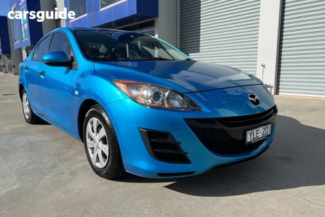 Blue 2011 Mazda 3 Sedan Neo