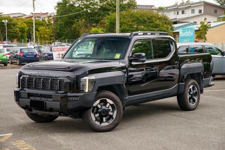 Black 2025 Kia Tasman Double Cab Pick Up X-Line (4X4) (Std) Body Fender