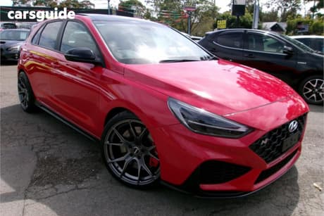 Red 2022 Hyundai I30 Hatchback N Premium