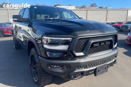 Black 2022 RAM 1500 Ute Tray REBEL