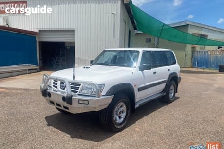 White 2003 Nissan Patrol Wagon St (4X4)