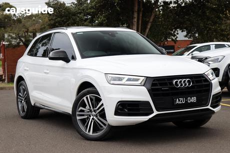 White 2018 Audi Q5 Wagon 50 Tdi Quattro Sport