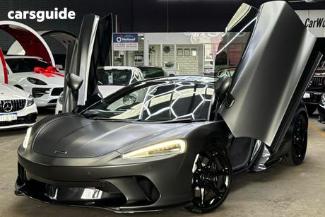 Grey 2021 McLaren GT Coupe