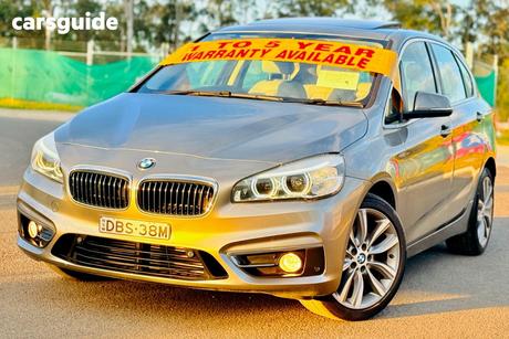 Grey 2015 BMW 220I Wagon Active Tourer Luxury Line