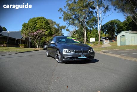 Grey 2015 BMW 330I Sedan Luxury Line