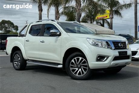 White 2018 Nissan Navara Dual Cab Utility St-X (4X2)