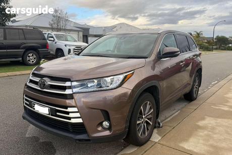 Brown 2018 Toyota Kluger Wagon Gxl (4X2)