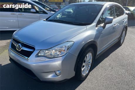 Silver 2014 Subaru XV SUV HYBRID 2.0I