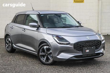 Silver 2025 Suzuki Swift Hatchback Hybrid Glx
