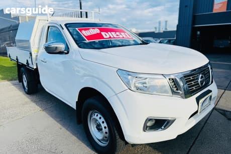 White 2019 Nissan Navara Cab Chassis Rx (4X2)