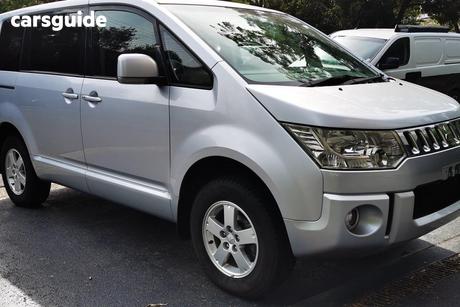 Silver 2009 Mitsubishi Delica OtherCar D:5